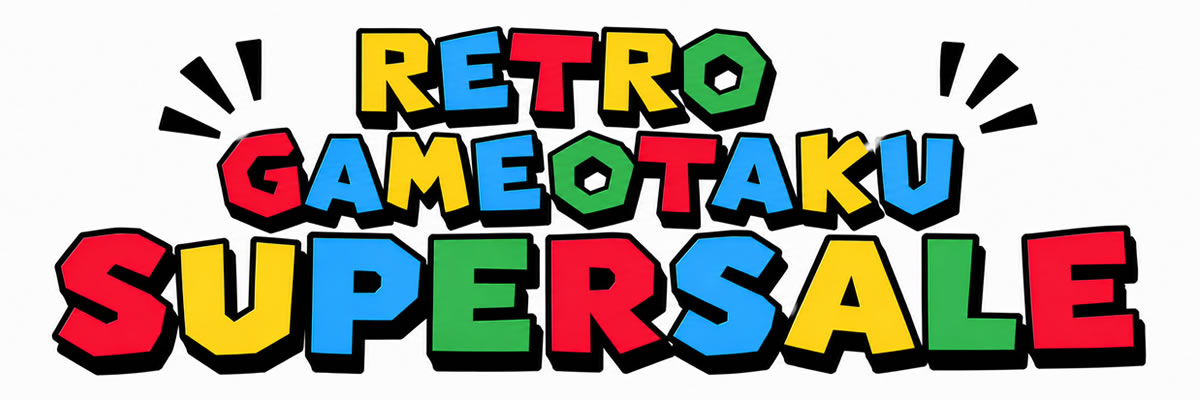 レトロゲームショップRGOスーパーセールバナ